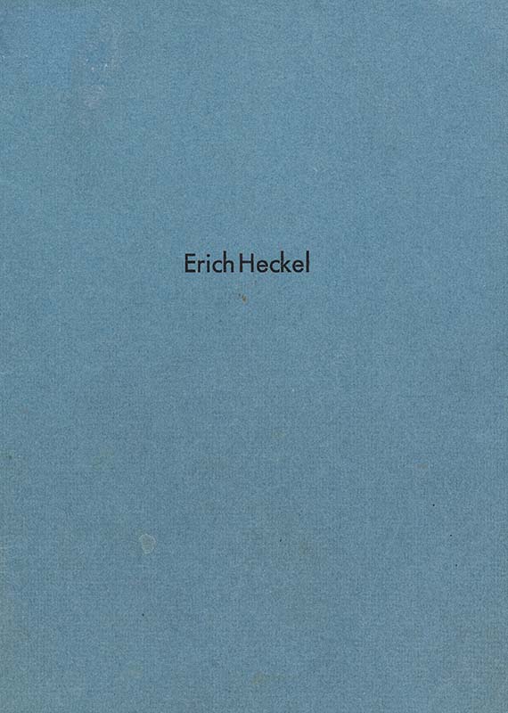Erich Heckel - Den ungenannten Freunden - Weitere Abbildung