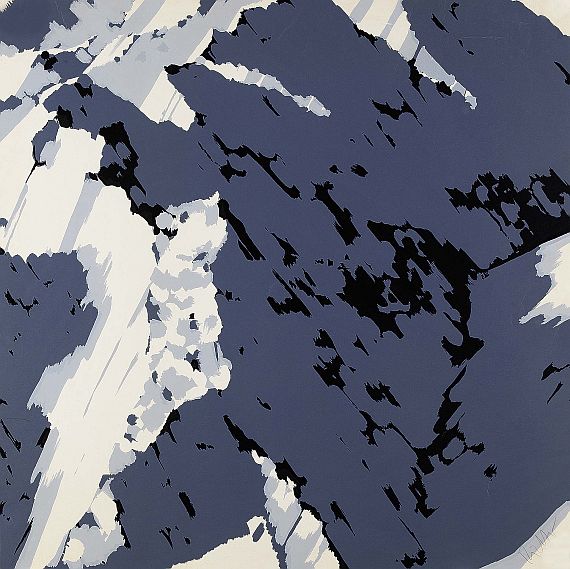 Gerhard Richter - Aus: Schweizer Alpen I