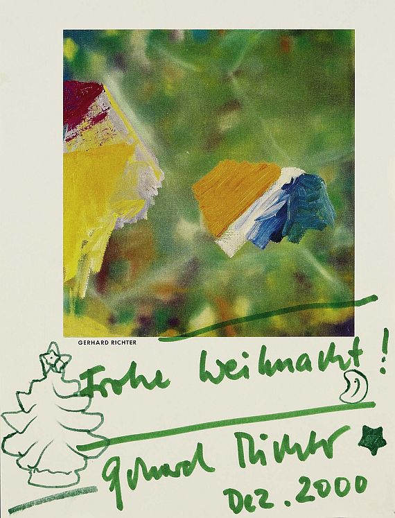 Gerhard Richter - Weihnachtsgruß