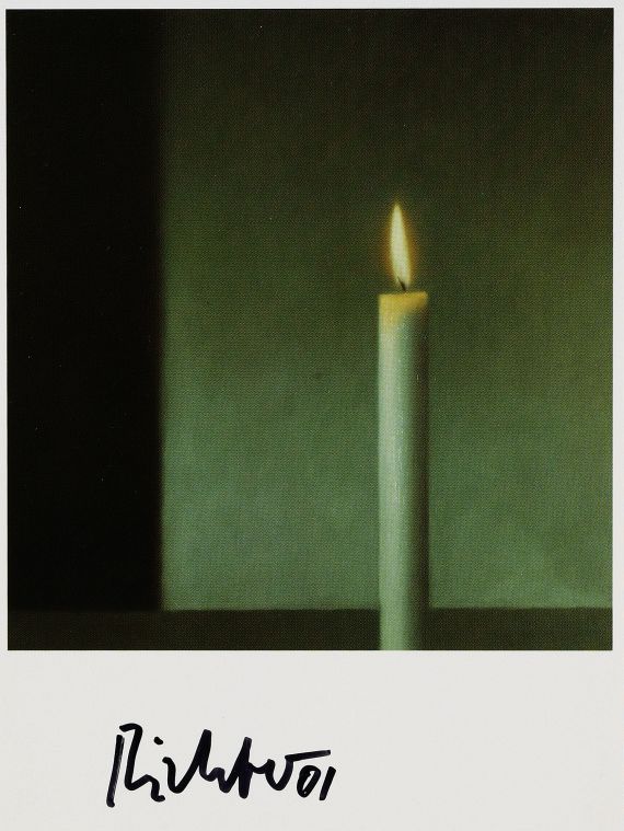 Gerhard Richter - 4 Postkarten: Olympia. Kerze. Betty. 192 Farben