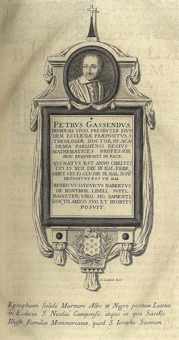 Petrus Gassendi - Opera omnia. Bd. I-III. 1658.