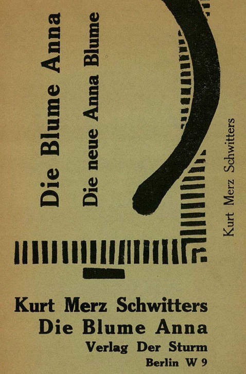 Kurt Schwitters - Blume Anna (1923)