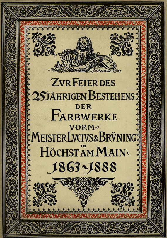   - Hoechst AG Firmengeschichte. 1888