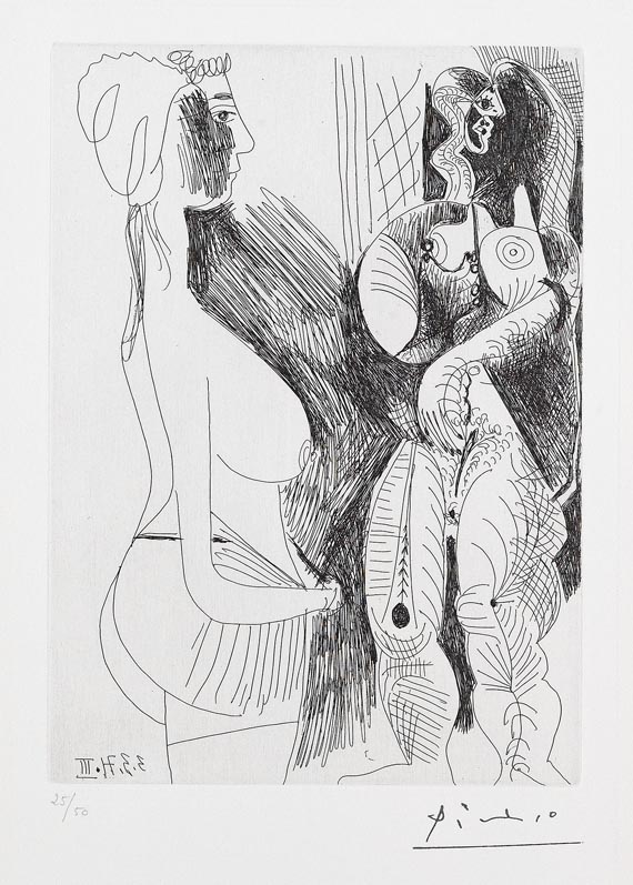 Pablo Picasso - Deux Femmes