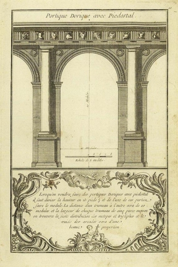 J. B. Vignole - Nouveau Livre. Ca. 1760