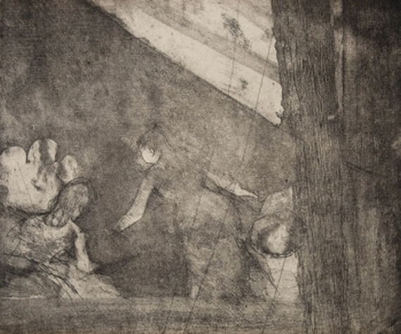 Edgar Degas - 2 Bll.: Aux Ambassadeurs. Les Blanchisseuses
