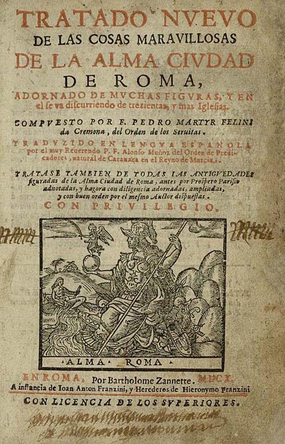  Italien - Felini, P. Mart., Tratado nuevo. 1610