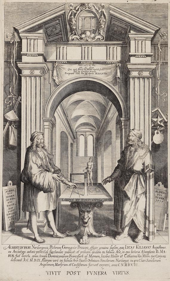 Lucas Kilian - Albrecht Dürer im Ruhmestempel