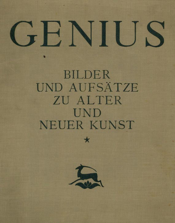 Genius - Genius. 2 Bde. 1920