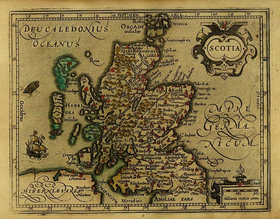  Atlanten - Mercator, G., Atlas minor. 1609.
