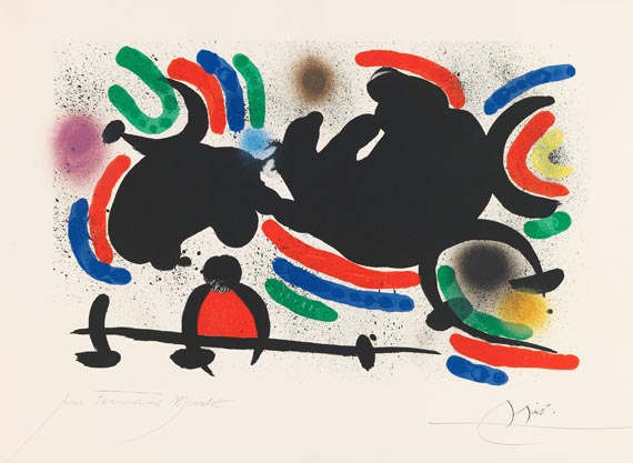 Joan Miró - Aus: Joan Miró Lithographe I