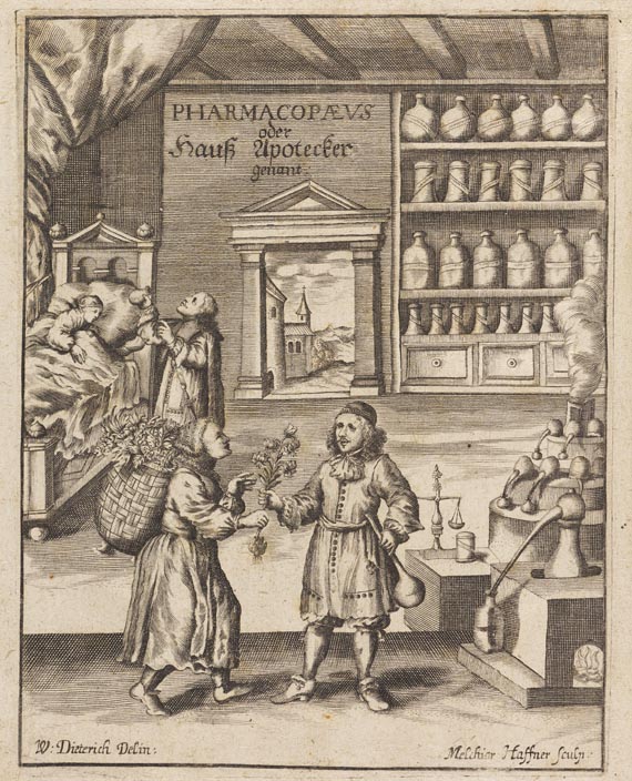 Johann Jakob Agricola - Pharmacopaeus. 1677
