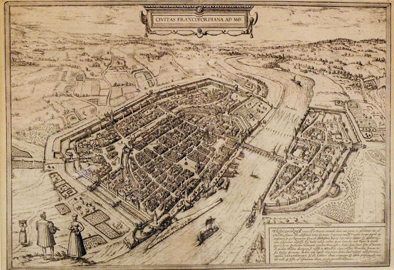  Hessen - 1 Bl. Civitas Francofordiana. 1580