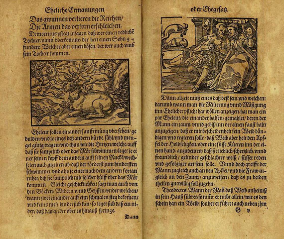 Johannes Fischart - Das Philosophisch Ehezuchtbüchlin. 1597