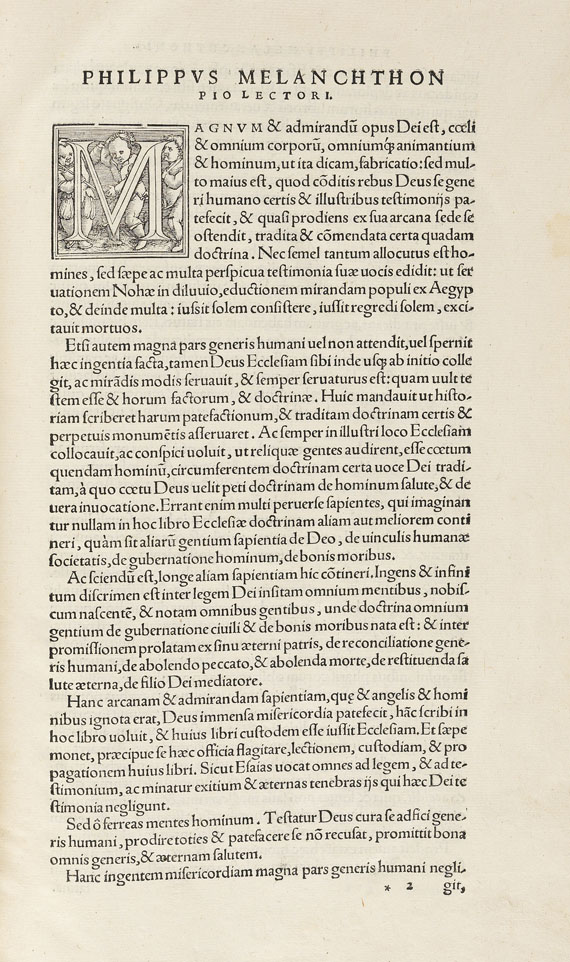 Melanchthon, P. - Divinae scripturae. 1545.