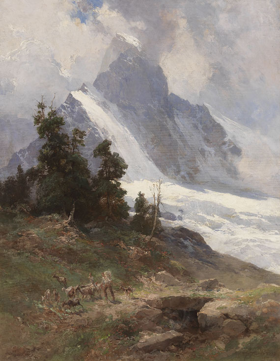 Edward Theodore Compton - Auftrieb am Matterhorn