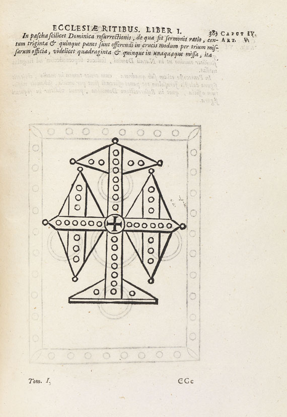 Edmund Martene - De antiquis Ecclesiae ritibus. 1700-06. 4 Bde.