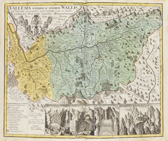 Gabriel Walser - Schweitzer Geographie. 1770