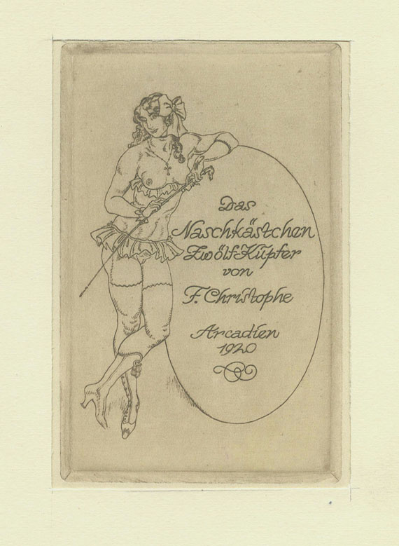 Franz Christophe - Das Naschkästchen. 1920.