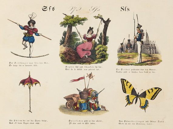   - Deutsches ABC. 1825. - Weitere Abbildung