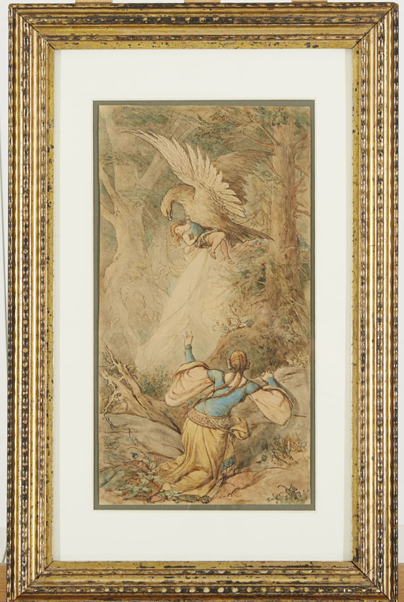 Ferdinand Fellner - Illustration zu dem Märchen "Fundevogel" - Weitere Abbildung