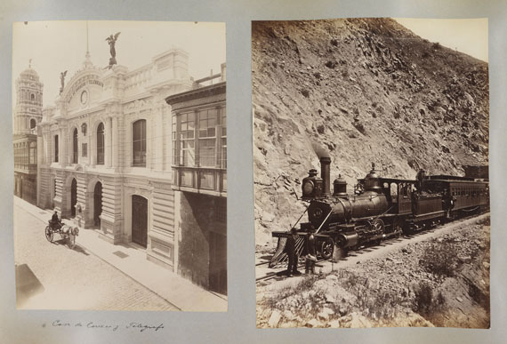   - Fotoalbum mit Peru-Ansichten. Um 1890.. - Weitere Abbildung