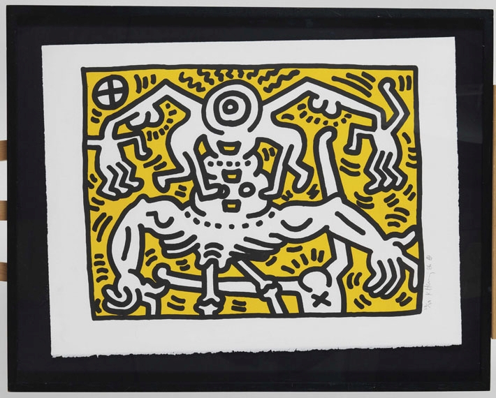 Keith Haring - Untitled - Rahmenbild