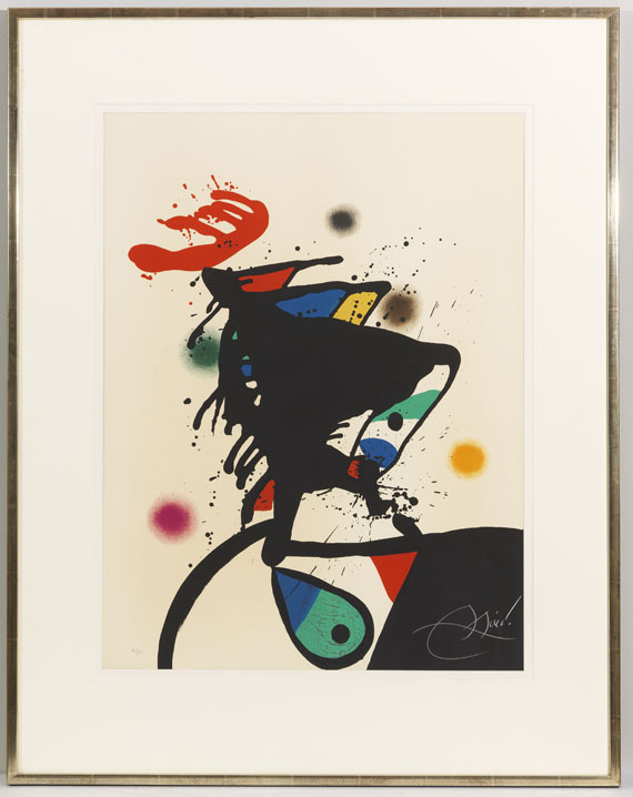 Joan Miró - Le prince au chapeau de fer - Rahmenbild
