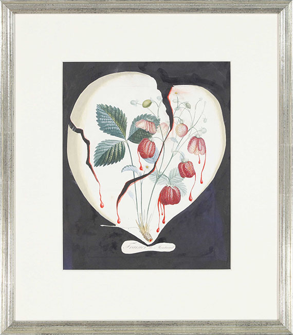 Dalí - Coeur de fraises