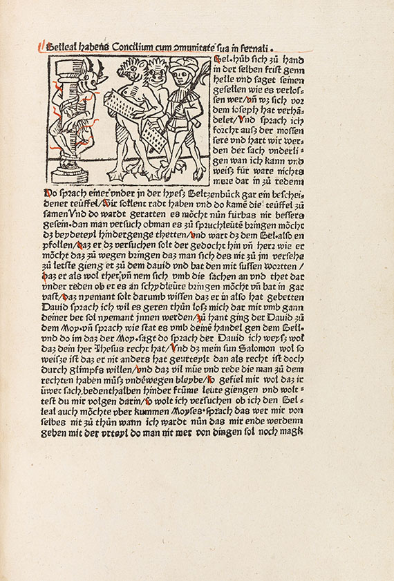 Jacobus de Theramo - Consolatio peccatorum: das Buch Belial genannt - Weitere Abbildung