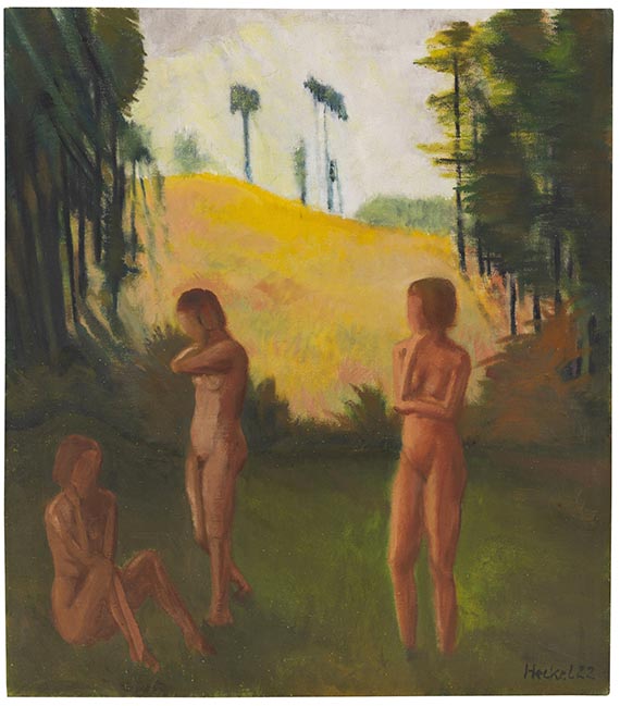 Frauen im Wald, 1922