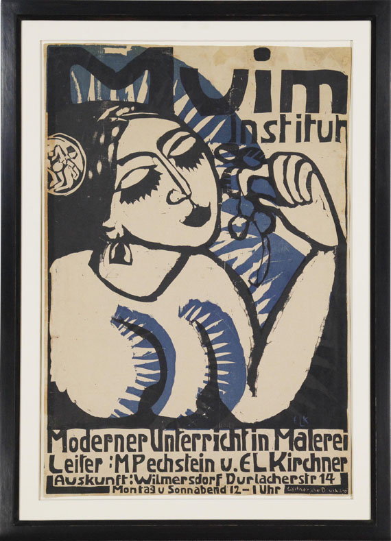 Ernst Ludwig Kirchner - Plakat Muim-Institut - Rahmenbild