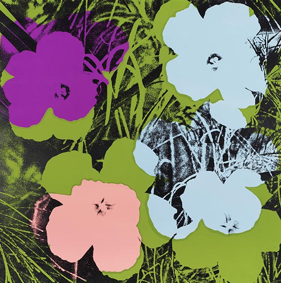 Andy Warhol - Flowers (10 Blatt) - Weitere Abbildung