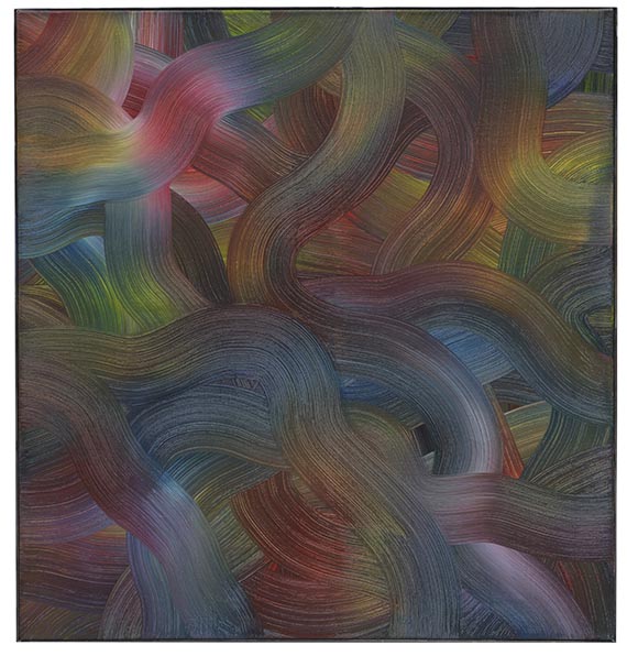 Gerhard Richter - Rot-Blau-Gelb - Rahmenbild