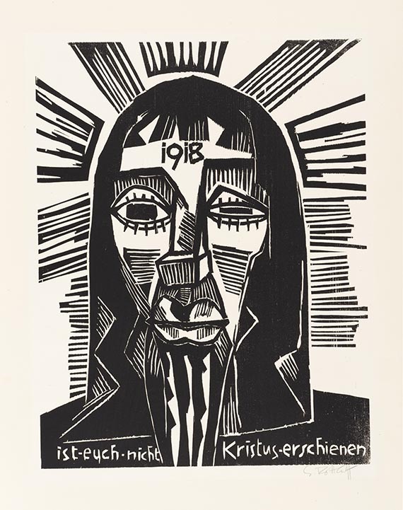 Karl Schmidt-Rottluff - Kristusmappe (9 Holzschnitte) - Weitere Abbildung